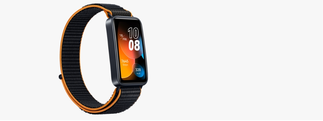 Huawei band 8 orange