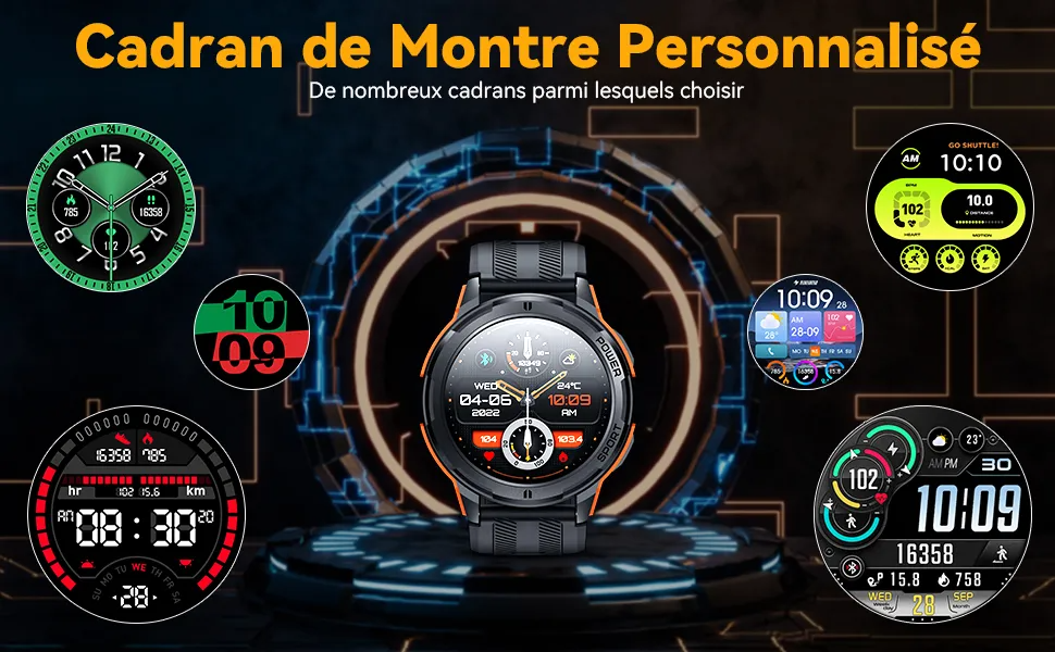 montre connectée waterproof oukitel