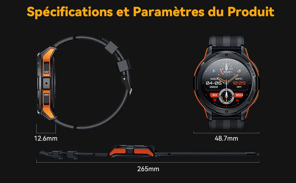 montres connectées homme OUKITEL