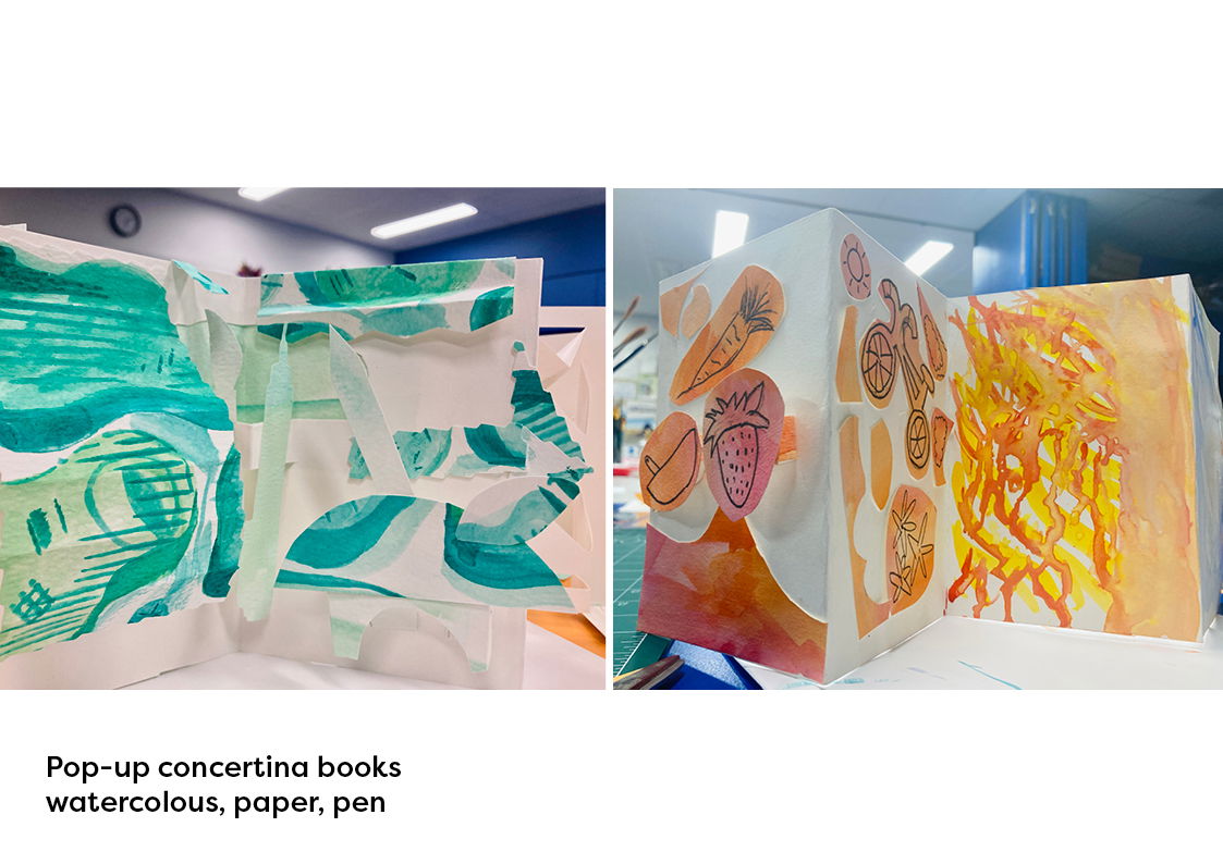 creative workshops with youth at Sussex Neighbourhood House