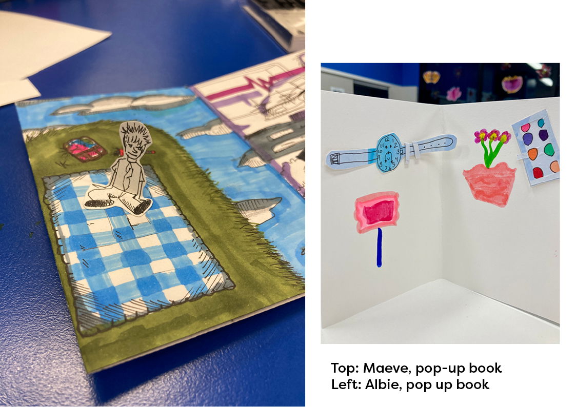 creative workshops with youth at Sussex Neighbourhood House