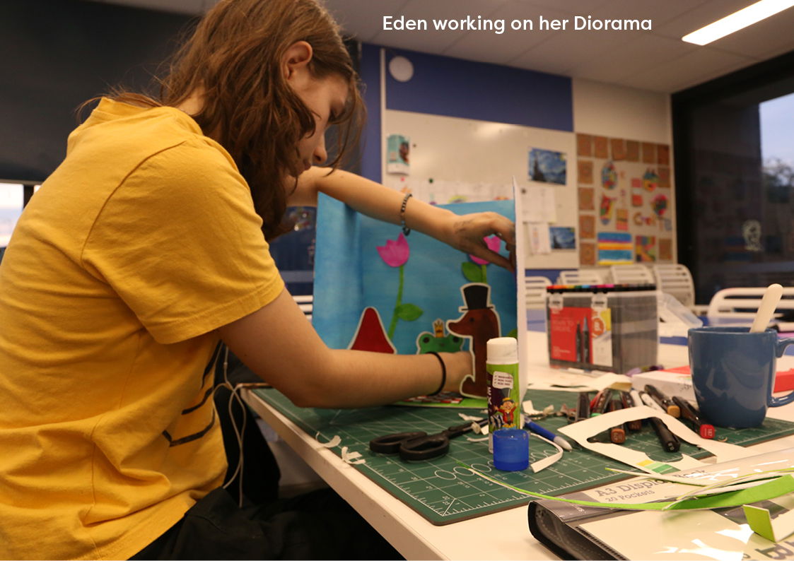 creative workshops with youth at Sussex Neighbourhood House
