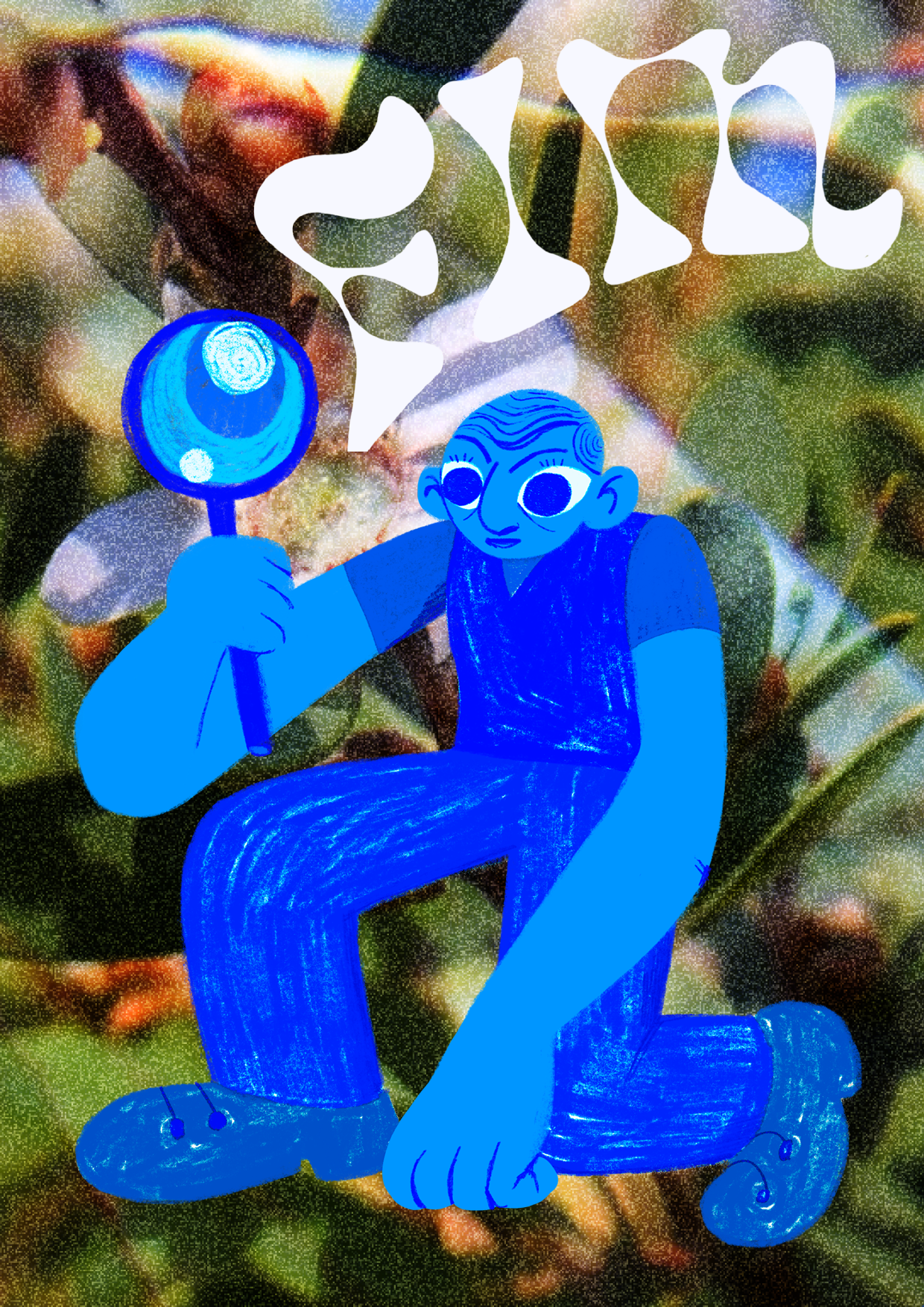 'FIM' postcard design