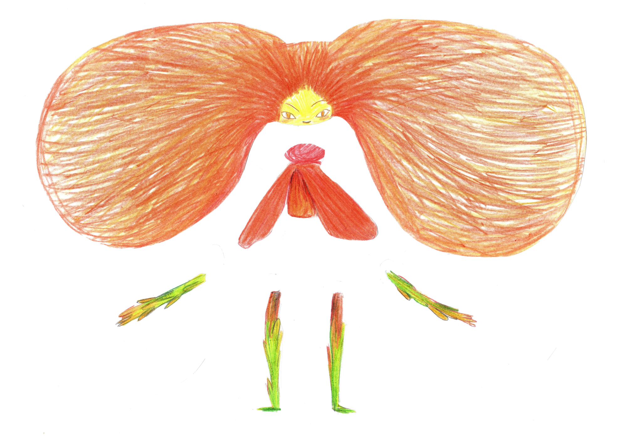 split-pin paper character
