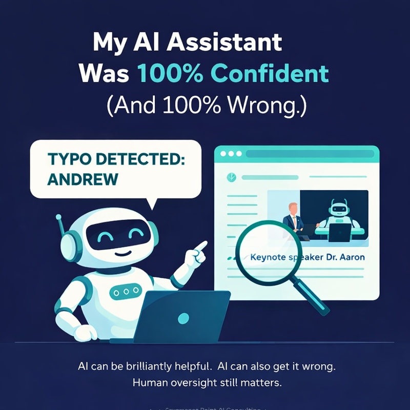 𝗠𝘆 𝗔𝗜 𝗔𝘀𝘀𝗶𝘀𝘁𝗮𝗻𝘁 𝗪𝗮𝘀 𝟭𝟬𝟬% 𝗖𝗼𝗻𝗳𝗶𝗱𝗲𝗻𝘁. 𝘈𝘯𝘥 100% 𝘞𝘳𝘰𝘯𝘨 😅