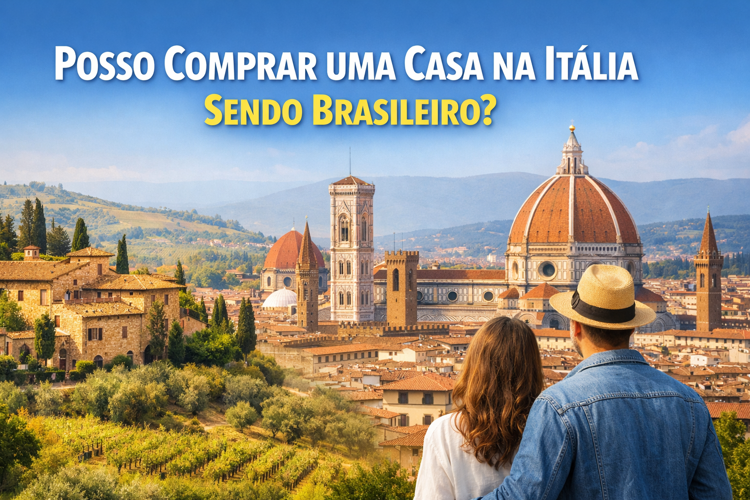 Posso comprar uma casa na Itália sendo brasileiro?