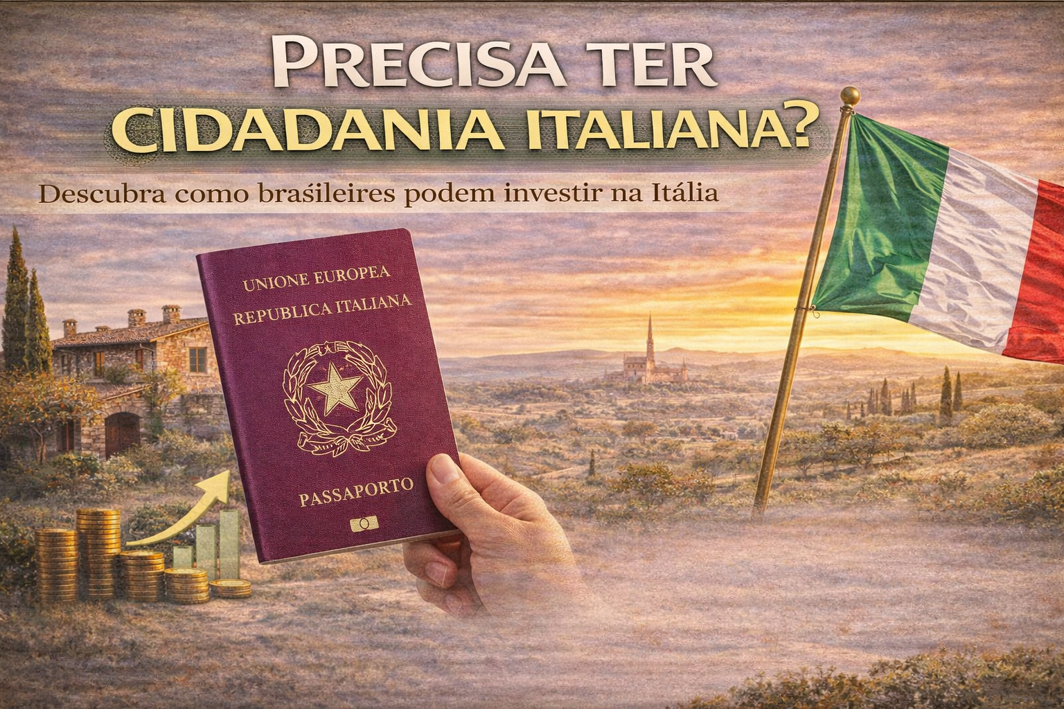 Precisa ter cidadania italiana para comprar imóvel?