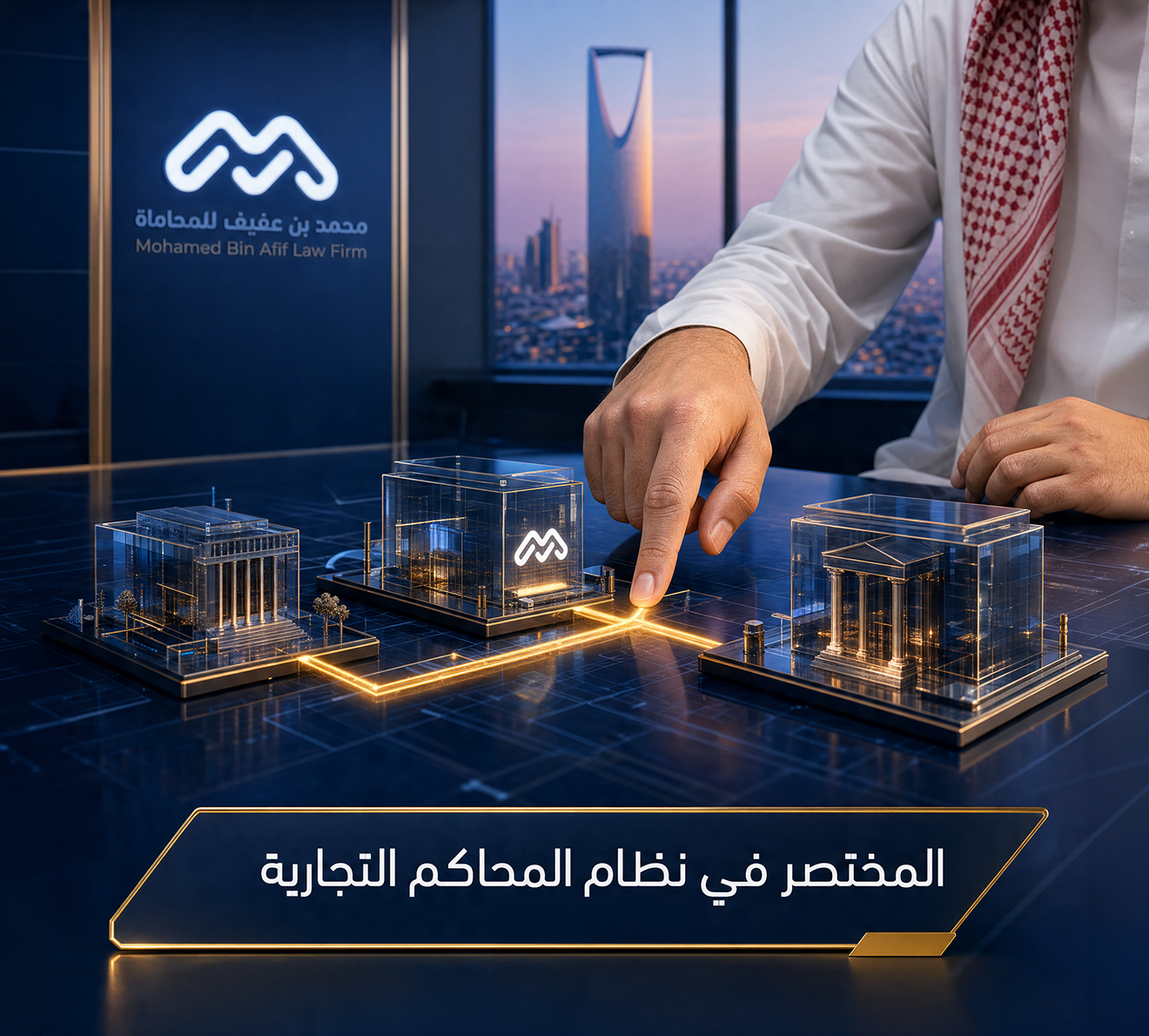 المختصر في نظام المحاكم التجارية