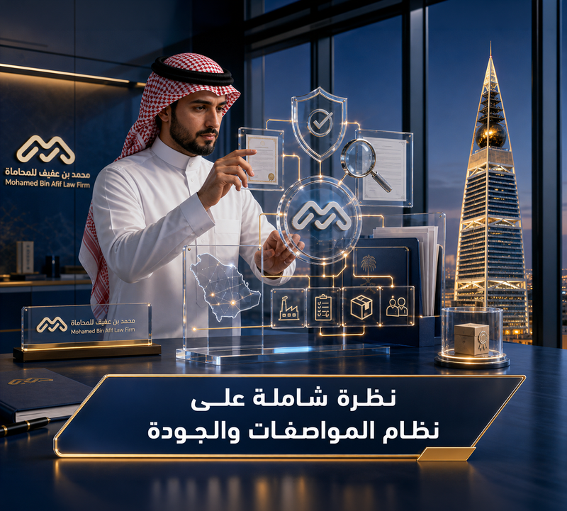 نظرة شاملة على نظام المواصفات والجودة