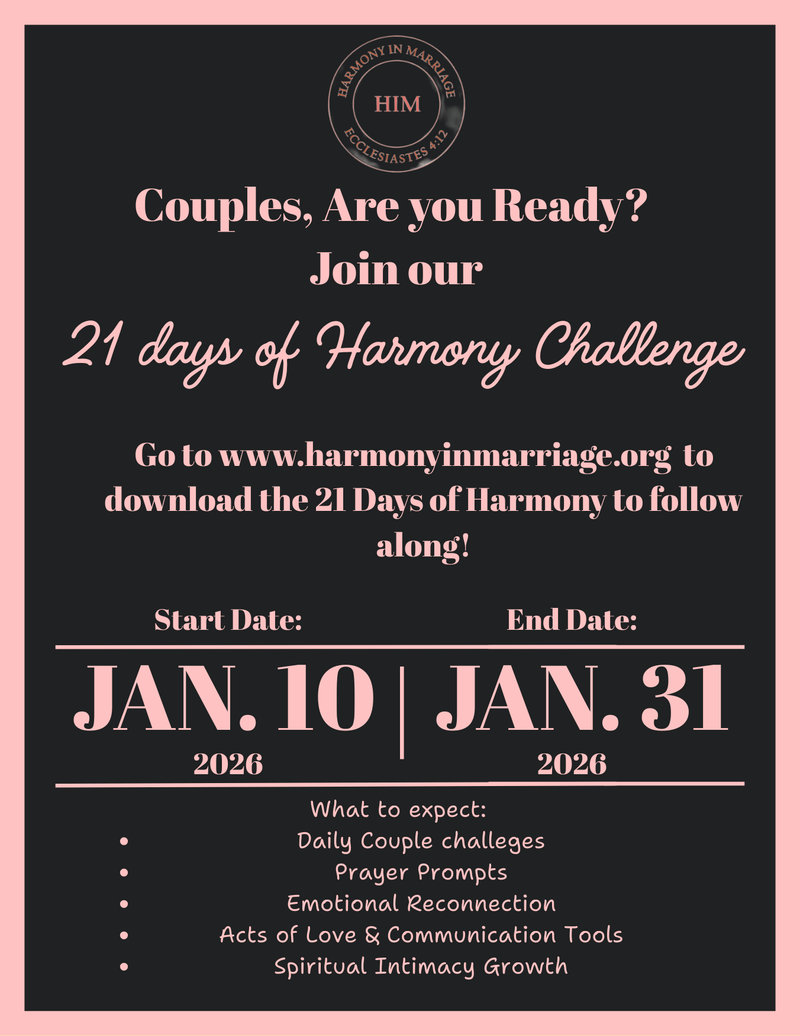21 Day of Harmony Couples Challege