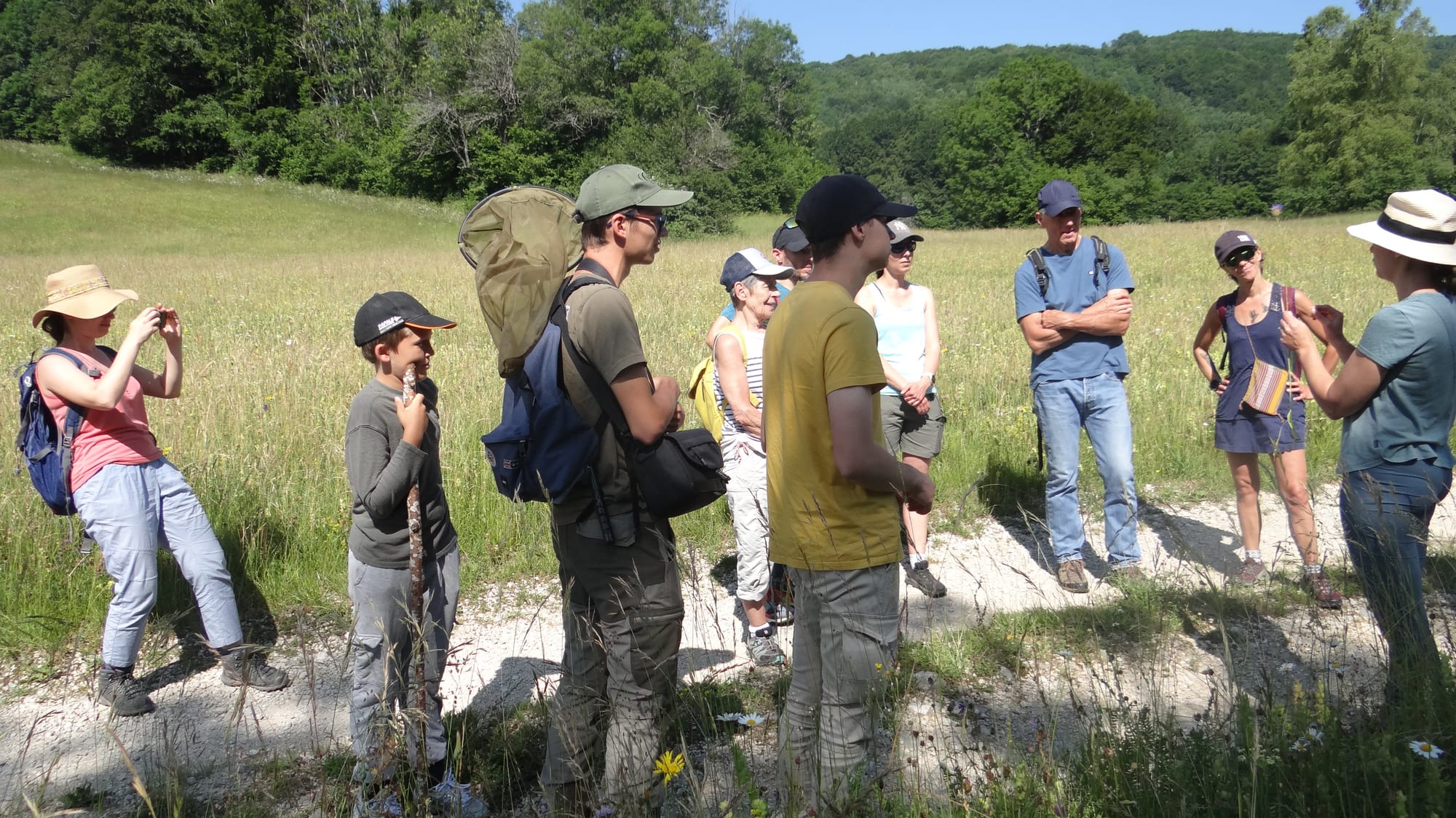 Animation sur les fleurs source de la Dorches - ARRS 2025