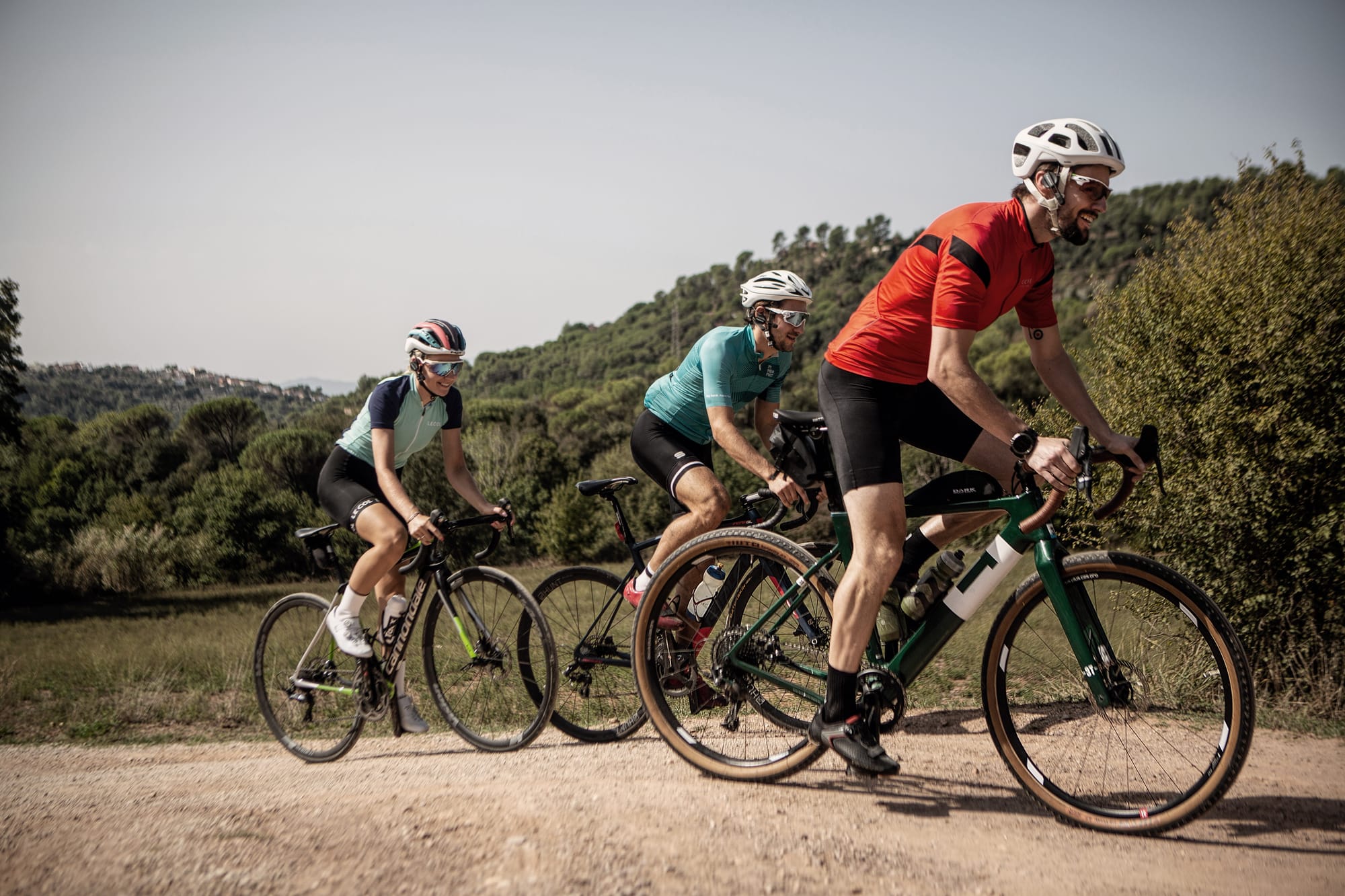 Commission to capture video & stills of Canyon–SRAM professional women's cycling team & local riders using headset communication device