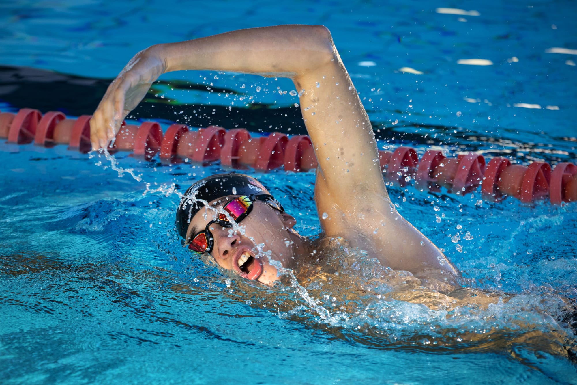 Triathlon training in Spain