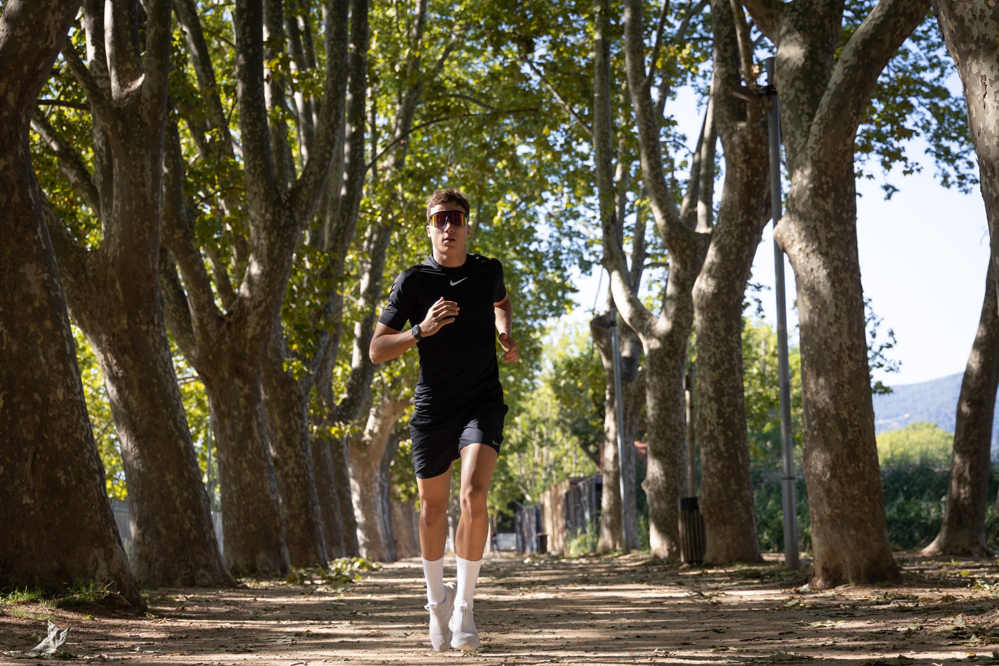 Triathlon training in Spain