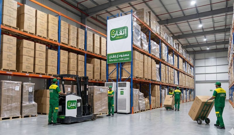 خدمة تخزين الاثاث