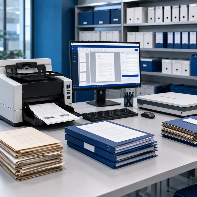 Digitalizzazione degli archivi
