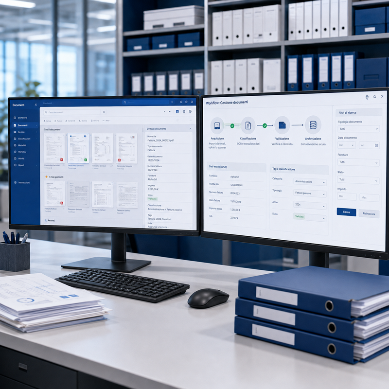 Gestione intelligente dei documenti digitali