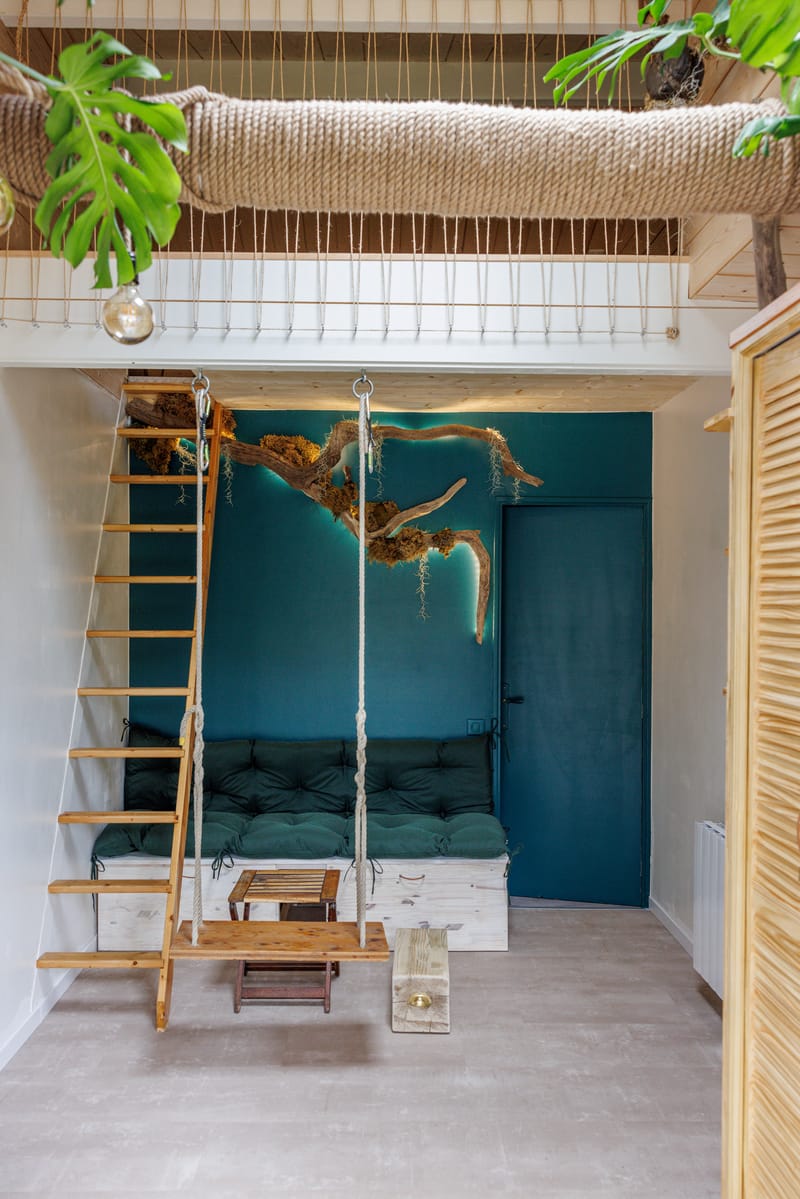 création d'un petit loft destiné a la location LMNP à Moliets-et-Maa