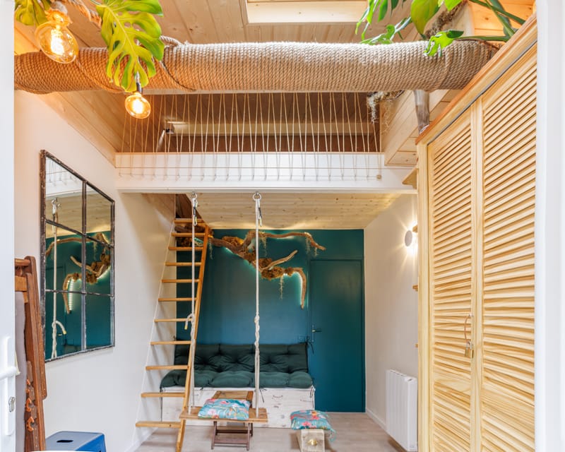 création d'un petit loft destiné a la location LMNP à Moliets-et-Maa