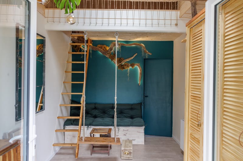 création d'un petit loft destiné a la location LMNP à Moliets-et-Maa