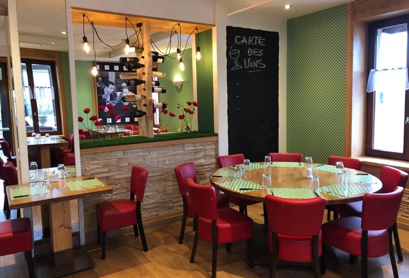 rénovation intérieure du restaurant "Le coquelicot"à Talange en Moselle