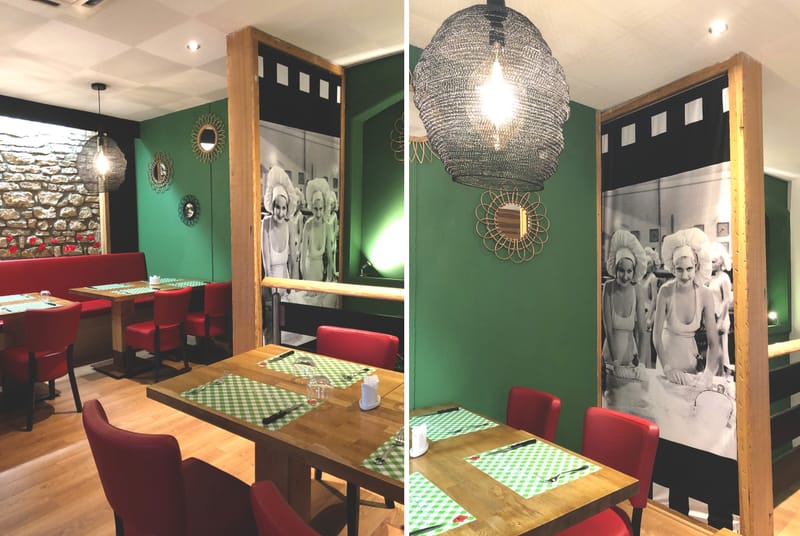 rénovation intérieure du restaurant "Le coquelicot"à Talange en Moselle