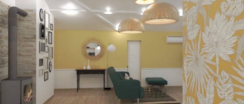 Aménagement et décoration intérieure d'une maison à Capbreton