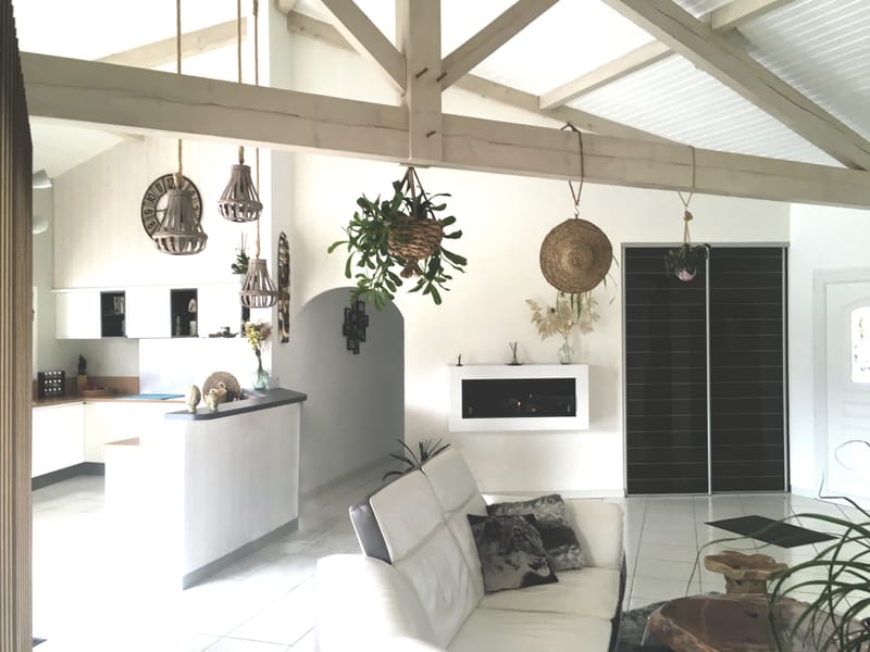 rénovation d'une maison avec création de mobilier à Vicq d'Auribat dans les Landes