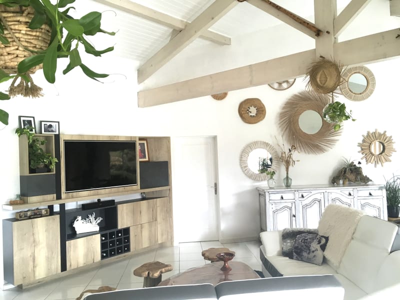 rénovation d'une maison avec création de mobilier à Vicq d'Auribat dans les Landes