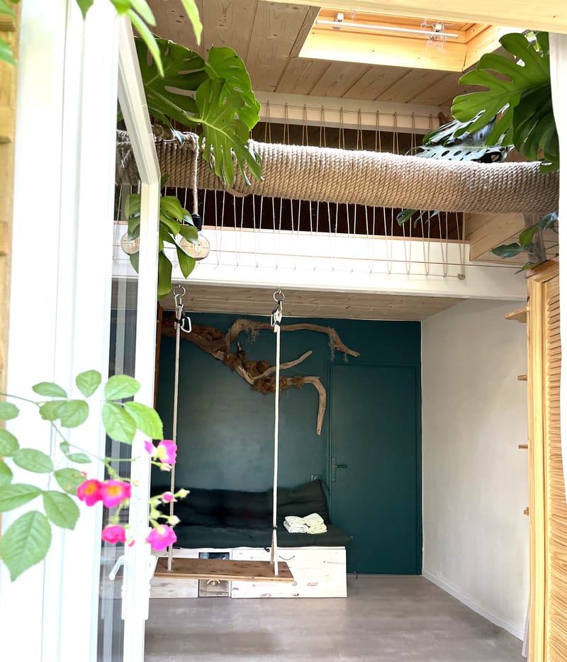 création d'un petit loft destiné a la location LMNP à Moliets-et-Maa