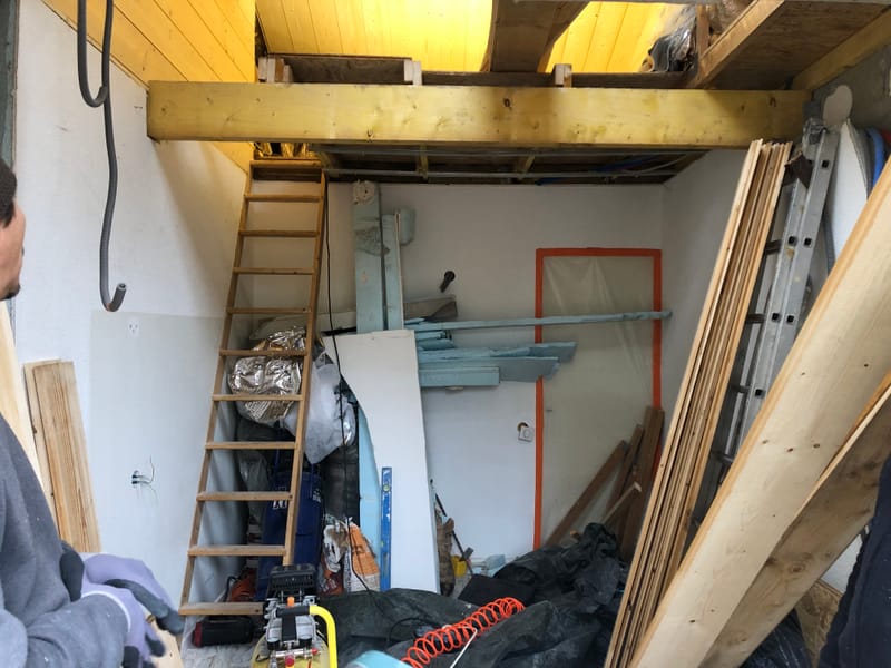 création d'un petit loft destiné a la location LMNP à Moliets-et-Maa