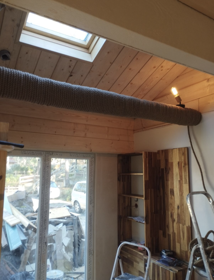 création d'un petit loft destiné a la location LMNP à Moliets-et-Maa