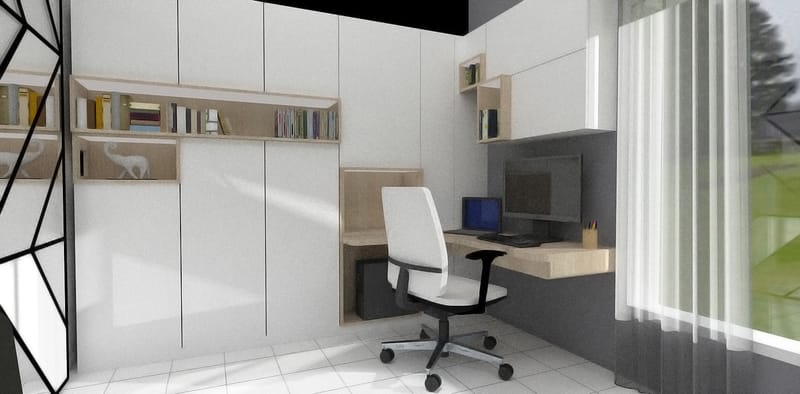 rénovation d'une maison avec design de mobilier à Vicq d'Auribat dans les Landes