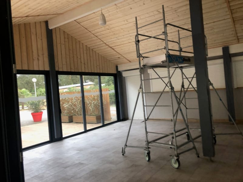 décoration interieure restaurant l"annex"à Capbreton