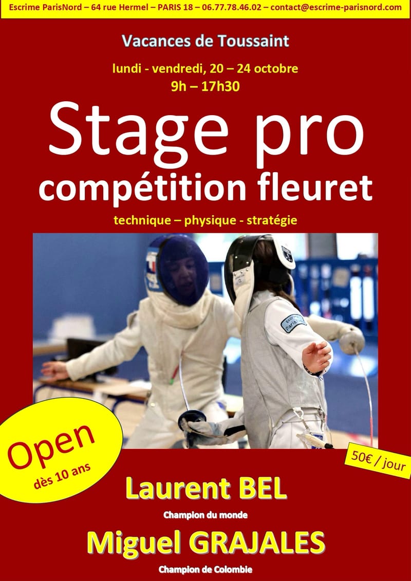 STAGE PRO - préparer les grands tournois qualificatifs