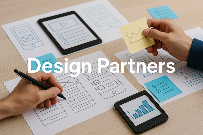 Design Partners מהחיים עצמם: הפיתוח של ממואפ מתחיל בשטח