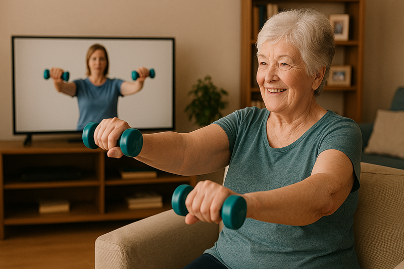 פעילות גופנית בדמנציה: הדרך של ממואפ לשיפור החיים