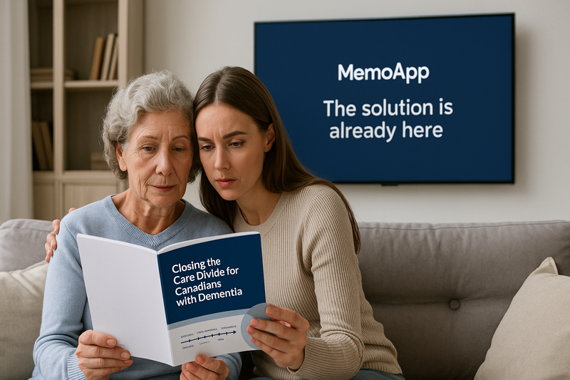 דו"ח חדש חושף: קנדה לא מצליחה לסגור את הפערים בטיפול בדמנציה – אבל הפתרון כבר כאן