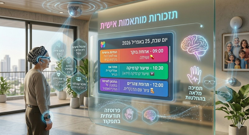 מהמסך החכם לפרוטזה תודעתית: העתיד של ממואפ - MemoApp