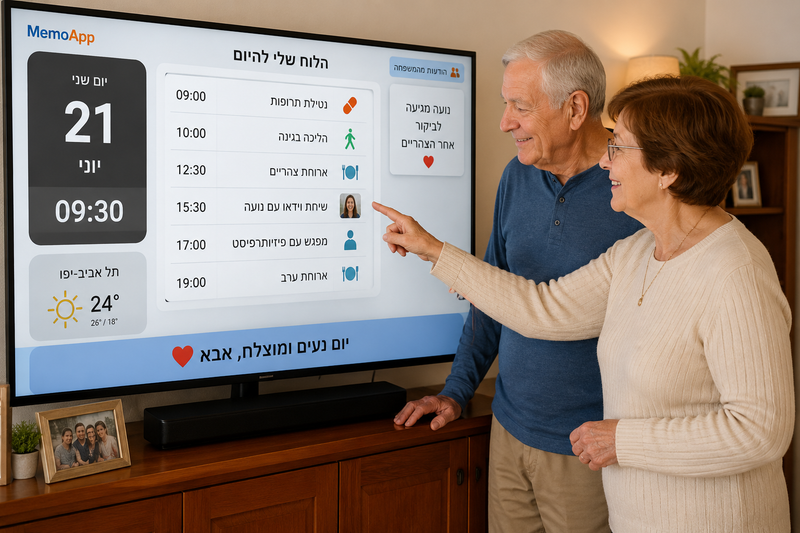 📖 מה עושים כשאבא או אימא שוכחים איזה יום היום?