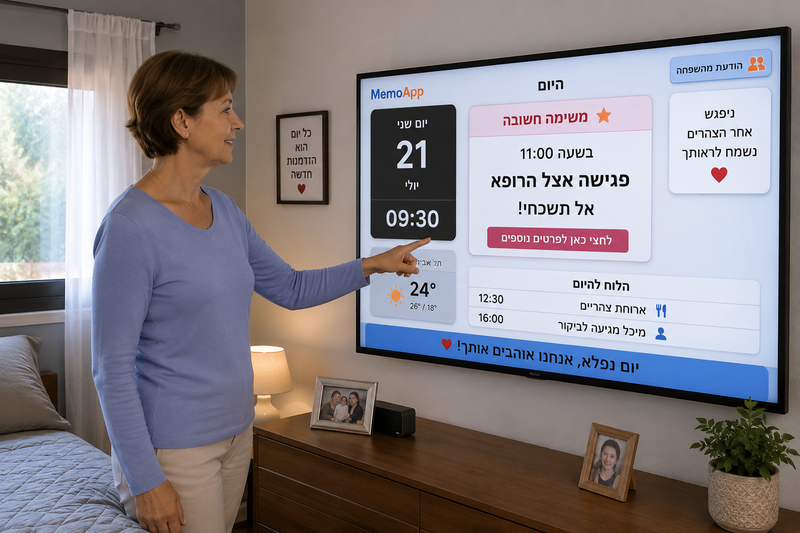 איך מסייעים לאדם עם אלצהיימר שחי לבד?
