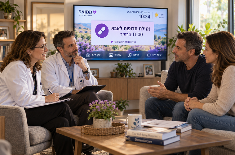 ממואפ - MemoApp: להכיר, להבין ולבחור בחיים עצמאיים בבית