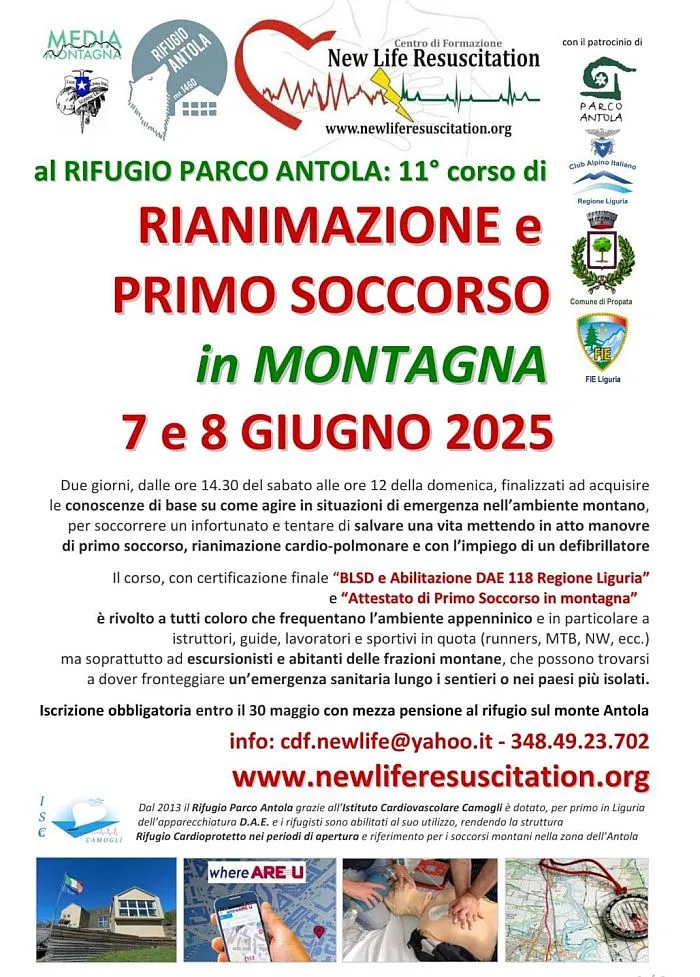Rianimazione e primo soccorso in montagna