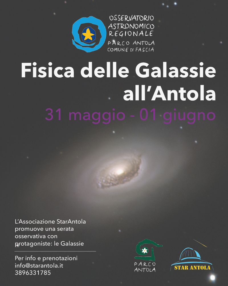 Fisica delle Galassie all'Antola