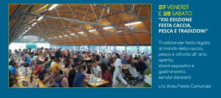 XXI Edizione Festa, caccia, pesca e tradizioni