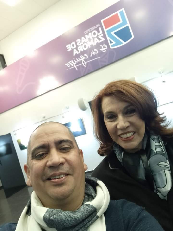 👉 Junto a una gran Actriz de cine, televisión y teatro, Nora Cárpena.