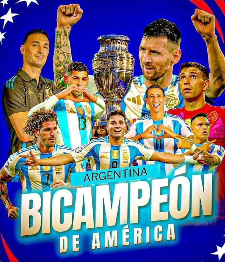 🇦🇷 ¡ARGENTINA ES BICAMPEÓN DE LA COPA AMÉRICA! 🏆🏆
