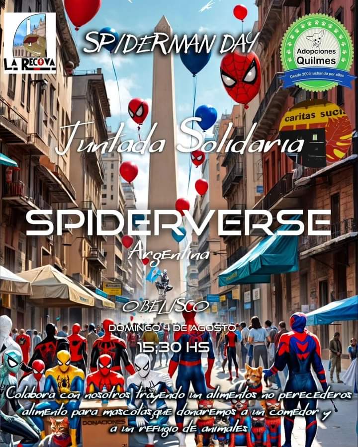 🕷️ ¡Llamado a todos los Spideys! 🕷️