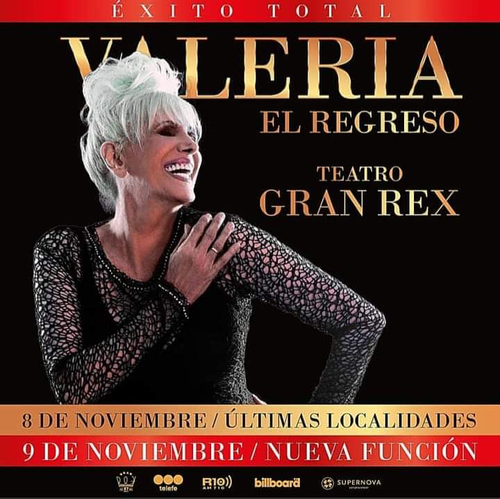 👉 ¡Valeria Lynch en el Gran Rex!