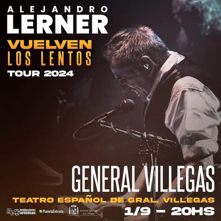 👉 Tour 2024 - Alejandro Lerner.